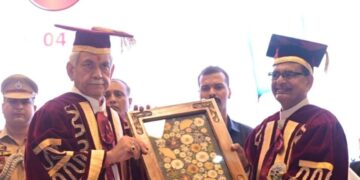 LG Sinha addresses 6th Convocation Ceremony of SKUAST Kashmir