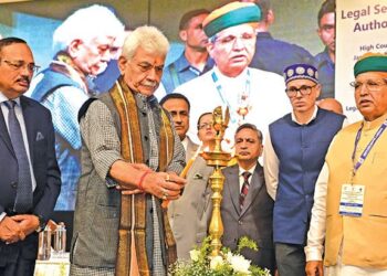 Amendment has been made in J&K Legal Services Authority, Rules 2020 to include Secretary, Zila Sainik Board as member of District Legal Services Authority to provide legal aid to soldiers: LG Sinha