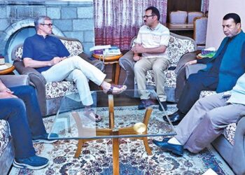 CM Omar Abdullah meets public at Raabita Outreach Office