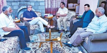 CM Omar Abdullah meets public at Raabita Outreach Office