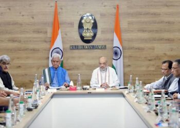 HM Amit Shah Reviews J&K security
