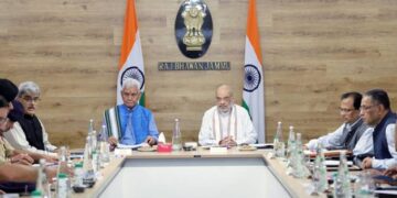 HM Amit Shah Reviews J&K security