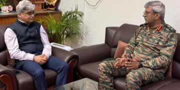 BRO Chief discusses post-flood scenario with Chief Secy