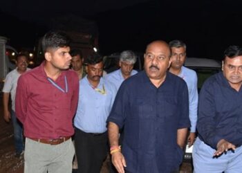 Dy. CM visits affected stretch of NH-44 at Thard Udhampur, Directs authorities to expedite restoration process   