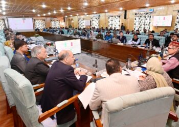CM Omar Abdullah convenes review meeting of District Kulgam