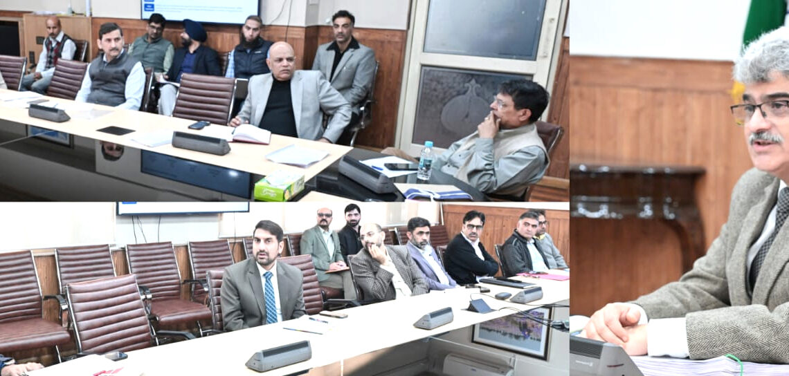 Chief Secretary reviews implementation of Mission YUVA