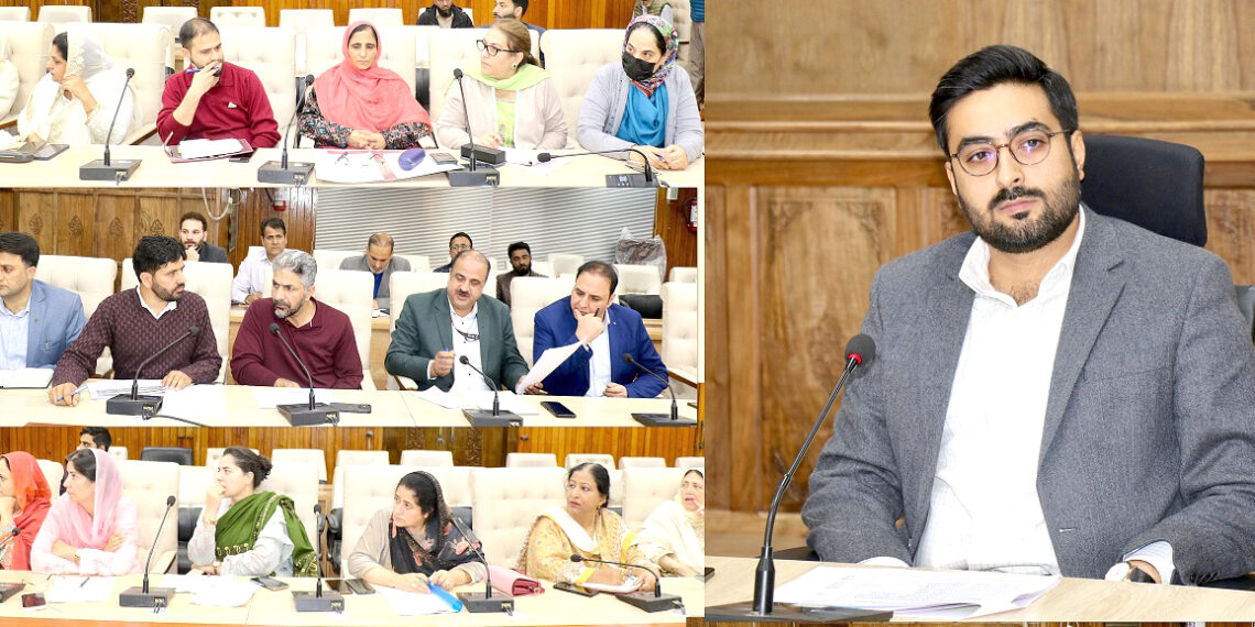 DC Srinagar reviews Implementation of Mission YUVA Scheme in Distt