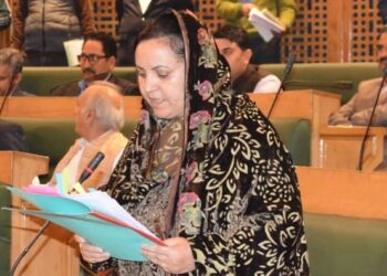 Drug De-addiction centres functional in J&K: Sakeena Itoo in LA