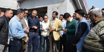 Div Com-(K) Inspects Operational Readiness of 60 MLD STP Noorbagh