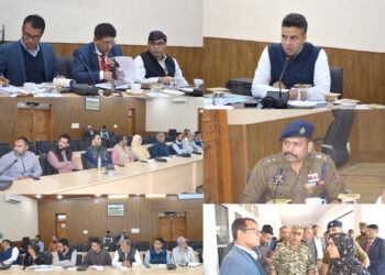 Observers for Bye-Assembly Elections to 27-AC Budgam review election preparedness