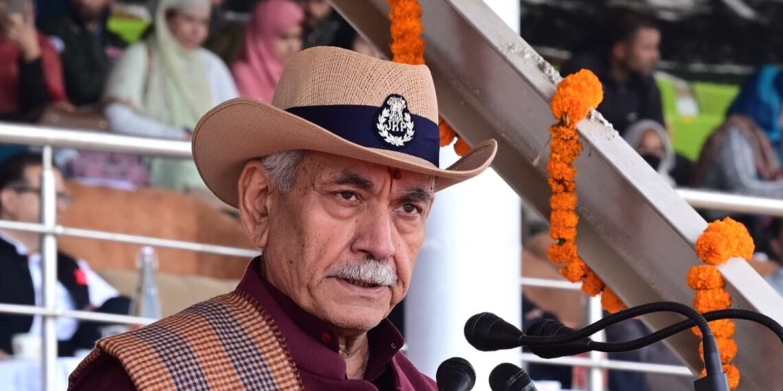 “Always Ready”: LG Sinha’s Stern Call to J&K Police on Eliminating Terror Threats 