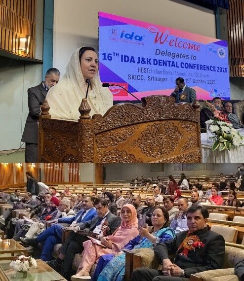 Dentists not merely tooth doctors; they are integral to preventive, systemic healthcare: Sakeena Itoo