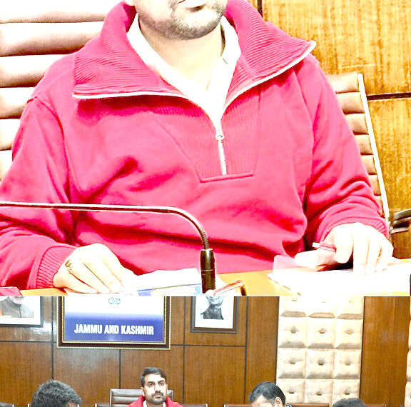 Secretary RDD calls for accelerated progress on Panchayat Ghars, CSCs and PLCs in J&K