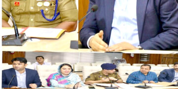 DC, SSP Srinagar chair District NCORD meeting, Reviews Anti-Drug Measures