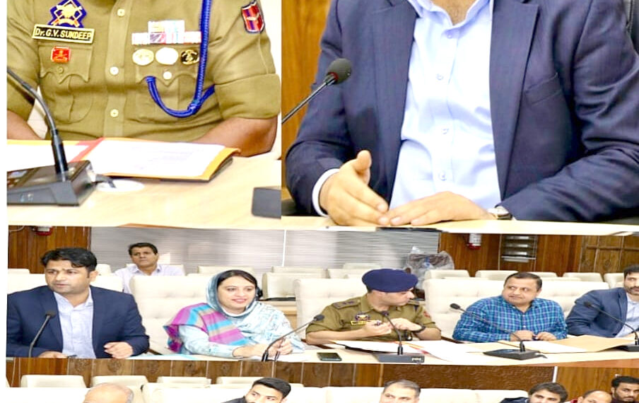DC, SSP Srinagar chair District NCORD meeting, Reviews Anti-Drug Measures