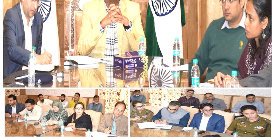 Div Com Kashmir reviews Arrangements for 2nd Edition of Kashmir Marathon