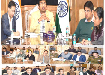 Div Com Kashmir reviews Arrangements for 2nd Edition of Kashmir Marathon