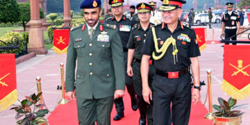 UAE Land Forces Commander Arrives in India to Bolster Defence Ties, Explores India’s AI and Indigenous Capabilities