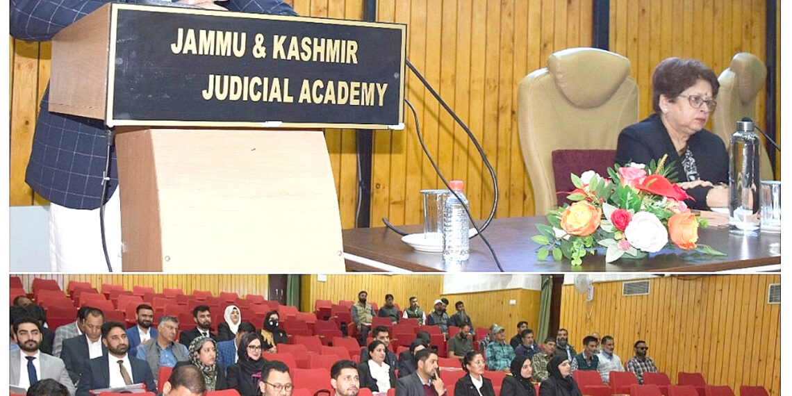 Judicial Academy Srinagar organizes orientation programme on “Medical Forensics & Medico-Legal Aspects in Trial”