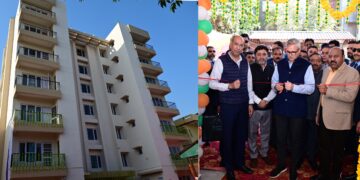 CM Omar Abdullah inaugurates new residential block at Muthi, reviews ongoing housing projects in Jammu