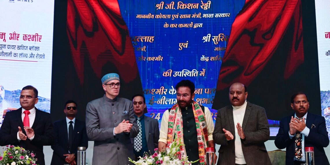CM Omar Abdullah launches e-auction of J&K’s limestone blocks, thanks Union Government for its support