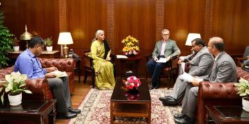 CM Omar Abdullah meets Union Finance Minister; seeks stronger developmental support for J&K