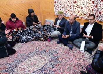 CM Omar Abdullah visits families of Nowgam blast, assures full support