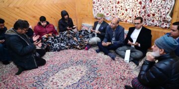 CM Omar Abdullah visits families of Nowgam blast, assures full support