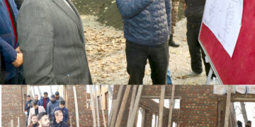 DC Srinagar Inspects Progress of Work on Construction of Tehsil Office Eidgah