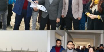 DC Srinagar visits Degree College Eidgah to oversee progress of infrastructure upgradation