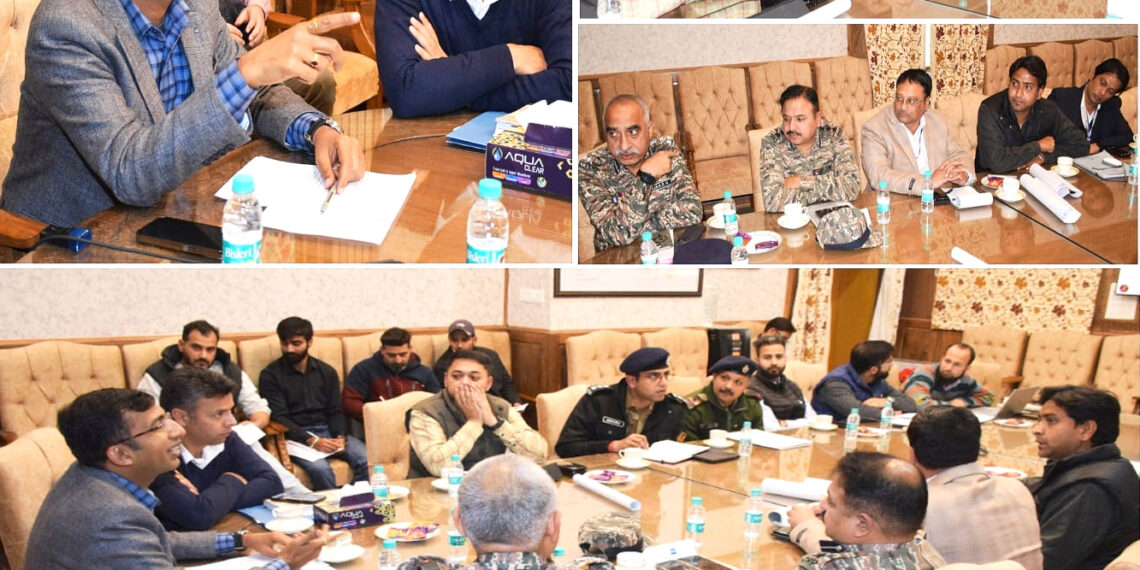 Div Com Kashmir chairs meeting on Expansion of Civil Enclave at Srinagar Airport