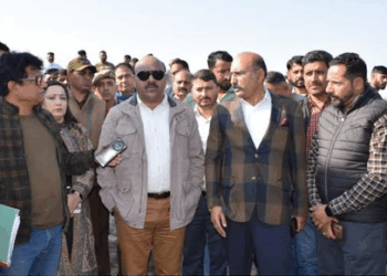 Deputy Chief Minister inspects work on Rs 119 cr Pargwal Bridge project in Akhnoor