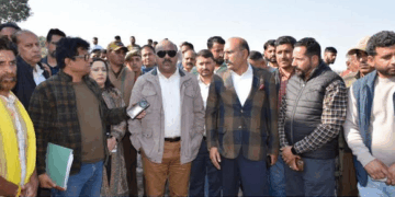 Deputy Chief Minister inspects work on Rs 119 cr Pargwal Bridge project in Akhnoor