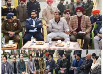 Div Com Kashmir Reviews Arrangements for 350th Martyrdom Commemoration of Guru Tegh Bahadur
