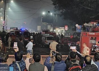 Car blast near New Delhi’s historic Red Fort kills at least 8 people