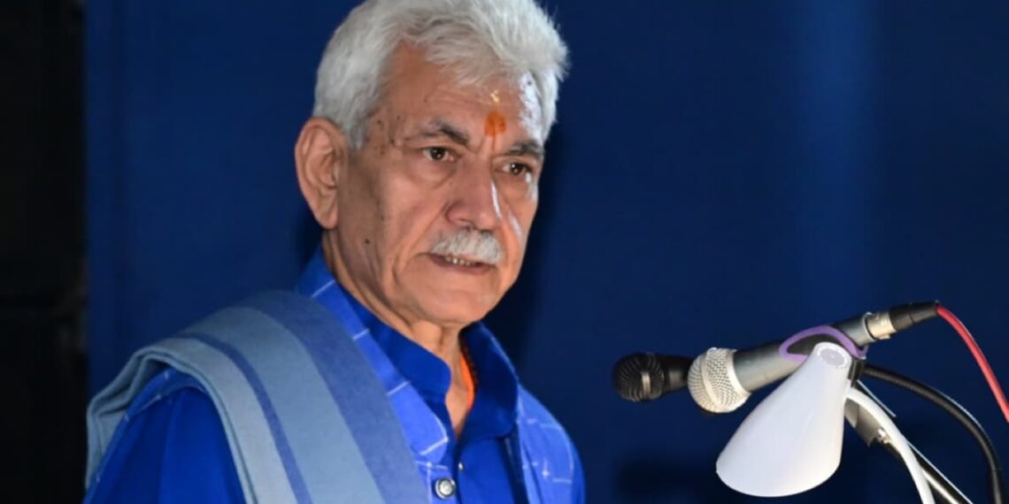 LG Manoj Sinha Urges Youth to Drive Revolutionary Innovation and Social Transformation
