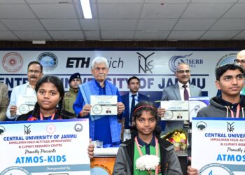 Lieutenant Governor Attends 3rd Aerosol Winter School on “Atmospheric Aerosol, Cloud & Climate Science” at Central University of Jammu