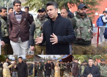 DEO Budgam inspects Counting Centre for 27-AC Budgam