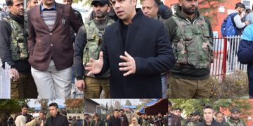 DEO Budgam inspects Counting Centre for 27-AC Budgam