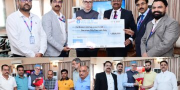 SBI donates ₹1.55 crore to Chief Minister’s Relief Fund