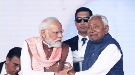 Nitish Kumar Takes Oath as Bihar CM for Record 10th Time in Grand NDA Ceremony