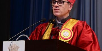 CM Omar Abdullah addresses 19th Convocation of University of Jammu
