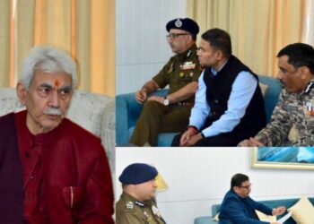After Red Fort blast, LG Sinha reviews J&K security; chairs high level meet  
