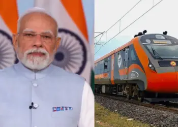 PM Modi Arrives in Varanasi for Flag-Off of Four New Vande Bharat Trains