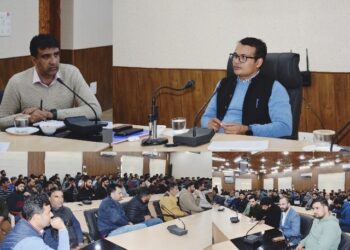 Bye-Elections to 27-AC budgam: Meeting of Micro Observers Held at DC Office Budgam