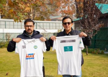 Satish Sharma launches J&K Pickleball team Jersey ahead of IPA Pickleball Nationals 2025