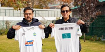 Satish Sharma launches J&K Pickleball team Jersey ahead of IPA Pickleball Nationals 2025