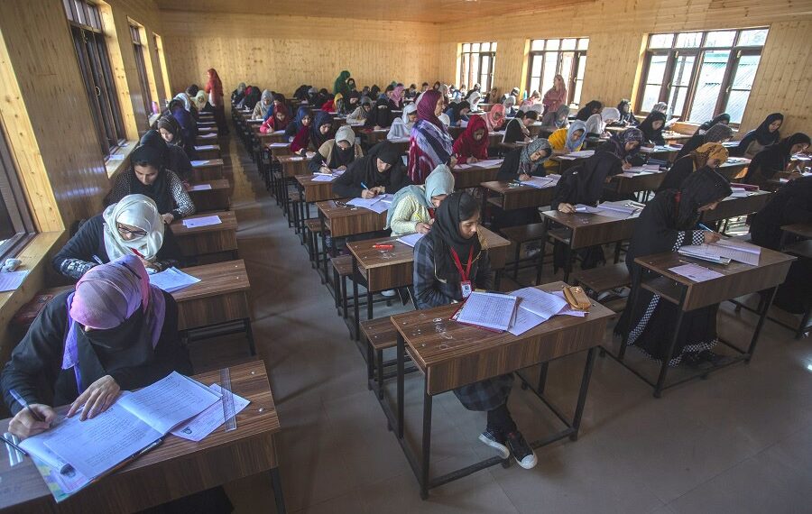 Over 94,000 students appear in 10th class exams