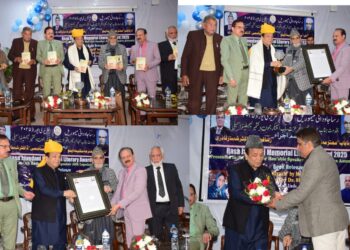 Speaker JKLA receives Rasa Javedani Memorial Literary Award