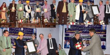 Speaker JKLA receives Rasa Javedani Memorial Literary Award